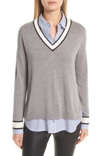 Women's Joie Belva Layered Look Sweater