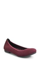 Women's B?rn Julianne Knit Flat M - Burgundy
