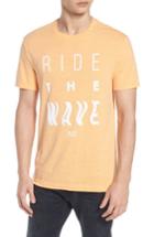 Men's Original Penguin Ride The Wave T-shirt - Orange