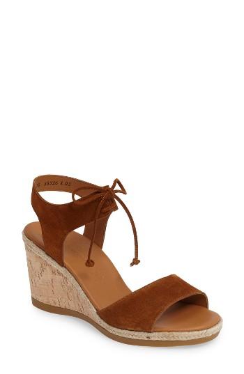Women's Paul Green Melissa Wedge Sandal Us / 4.5uk - Brown