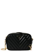 Freida Rothman Lexington Quilted Leather Camera Bag - Black