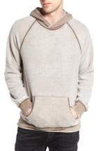 Men's The Rail Reverse Fleece Hoodie - Brown