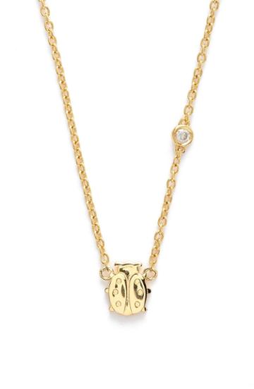 Women's Syd By Sydney Evan Ladybug Necklace