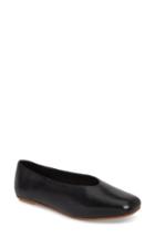 Women's Clarks Margot Free Flat M - Black
