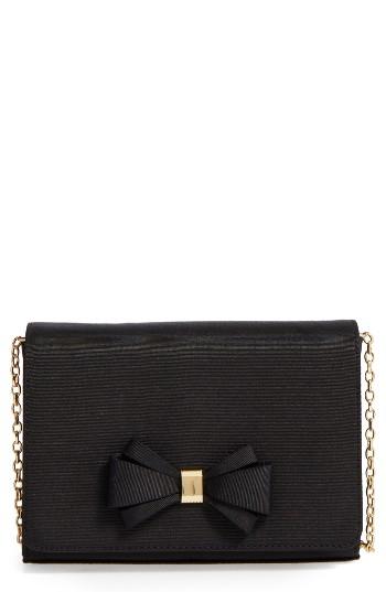 Ted Baker London Grosgrain Clutch - Black