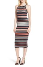 Women's Cupcakes And Cashmere Dani Sweater Knit Midi Dress - Blue
