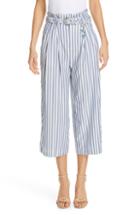 Women's Ted Baker London Colour By Numbers Delyn Stripe Trousers - Blue