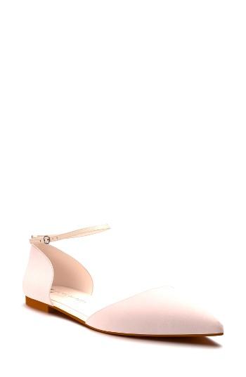 Women's Shoes Of Prey D'orsay Flat .5 B - Pink
