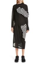 Women's Comme Des Garcons Asymmetrical Dress - Black