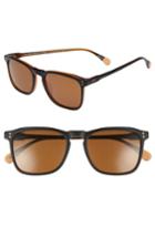 Men's Raen Wiley 54mm Polarized Sunglasses - Black/ Tan/ Brown