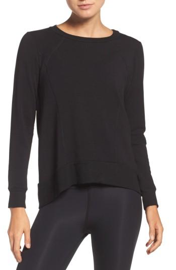 Women's Beyond Yoga Fleece Pullover - Black