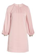 Women's Ted Baker London Joele Embellished Cuff Shift Dress - Pink
