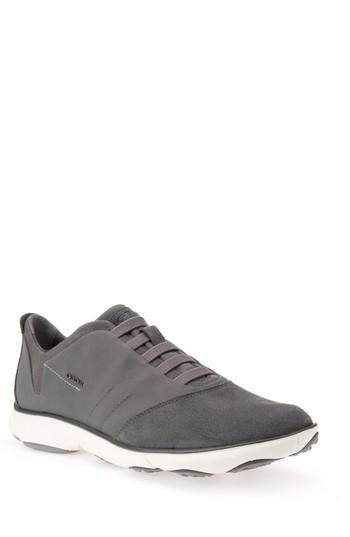 Men's Geox 'nebula 17' Slip-on Sneaker Us / 40eu - Grey