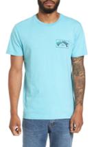 Men's Billabong Boxed Arch T-shirt, Size - Blue/green