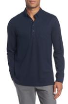 Men's Nordstrom Men's Shop Long Sleeve Polo - Blue