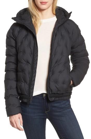 Women's The North Face Cryos 800-fill-power Down Bomber Jacket - Black
