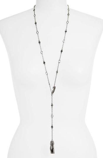 Women's St. John Collection Long Swarovski Crystal Y-necklace