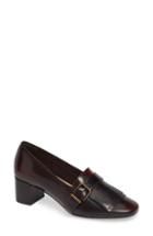 Women's Clarks Tealia Maye Pump .5 M - Burgundy