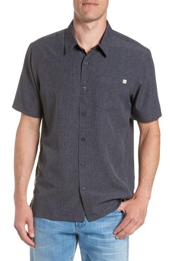 Men's Jack O'neill Liberty Regular Fit Short Sleeve Sport Shirt - Black