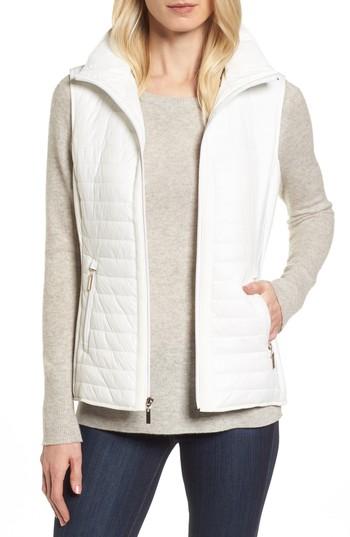 Women's Gallery Knot Back Vest - Ivory