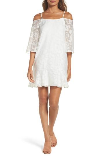 Women's Ali & Jay Symphony In The Glen Off The Shoulder Minidress - White