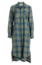 Women's Billy T Maxi Shirtdress - Green