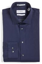 Men's Calibrate Trim Fit Non-iron Microdot Dress Shirt