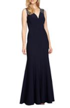 Women's Alex Evenings Embellished Mermaid Gown - Blue