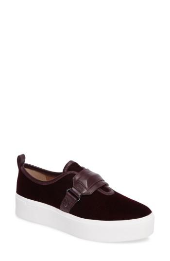 Women's Calvin Klein Juno Slip-on Sneaker M - Burgundy