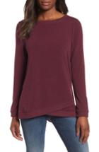 Women's Eileen Fisher Organic Cotton Blend Sweater, Size - Black