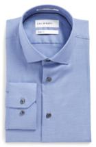 Men's Calibrate Trim Fit Stretch Solid Dress Shirt .5 34/35 - Purple