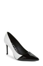 Women's Calvin Klein Roslyn Pointed Toe Pump M - White