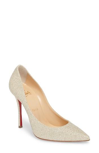 Women's Christian Louboutin Follies Strass Pump