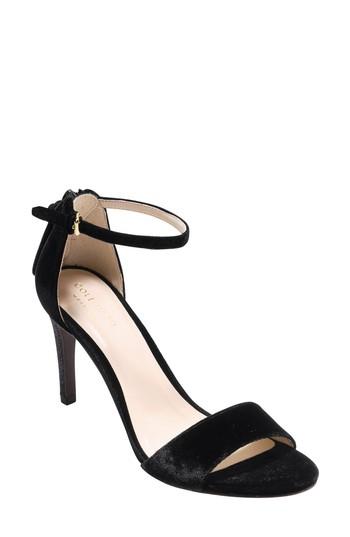 Women's Cole Haan Clara Grand Ankle Strap Sandal .5 B - Black