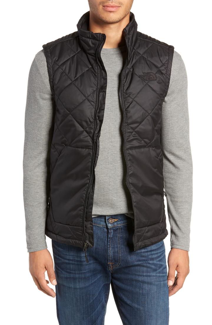Men's The North Face Cervas Water Repellent Heatseeker(tm) Insulated Vest - Black