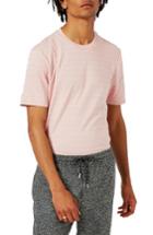 Men's Topman Slim Fit Stripe T-shirt - Pink