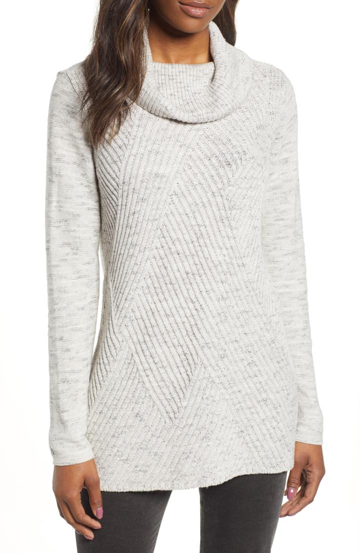 Women's Nic+zoe North Star Sweater - Grey