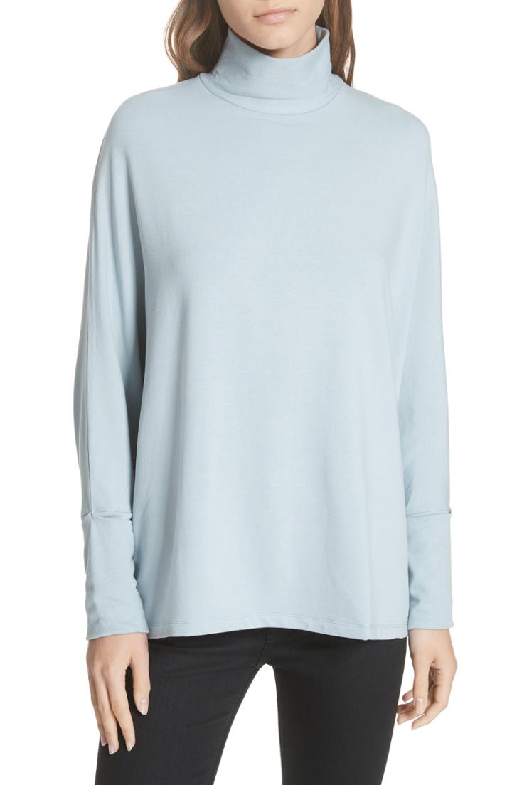 Women's Majestic Filatures French Terry Relaxed Turtleneck