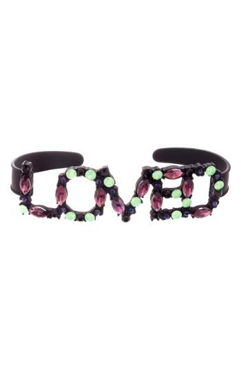 Women's Steve Madden Loved Crystal Cuff