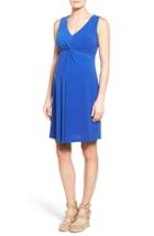 Women's Leota Sleeveless Maternity Dress - Blue