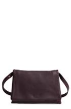 Shinola Leather Convertible Shoulder Bag - Purple