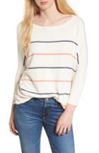 Women's Cupcakes And Cashmere Cascada Stripe Sweater, Size - Ivory