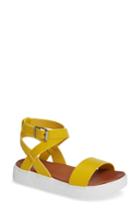 Women's Mia Calla Platform Sandal .5 M - Yellow