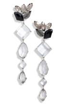 Women's Kate Spade New York Crystal Statement Linear Drop Earrings