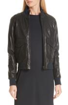 Women's Rag & Bone Mila Lambskin Leather Jacket