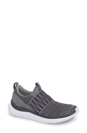 Women's Hoka One One Hupana Knit Jacquard Slip-on Running Shoe M - Grey