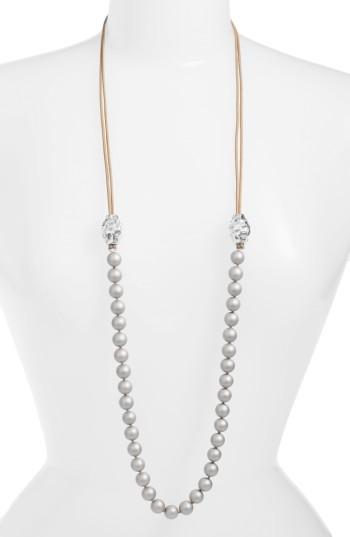 Women's Simon Sebbag Imitation Pearl & Sterling Silver Strand Necklace