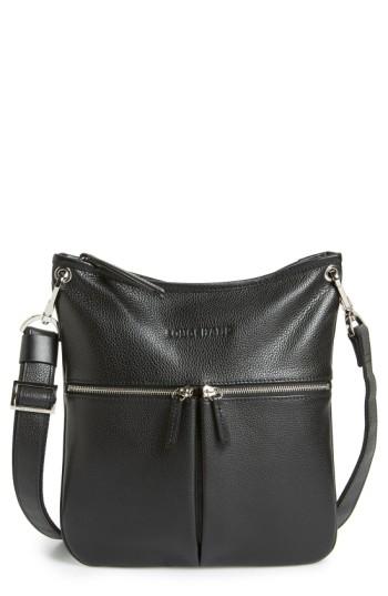 Longchamp 'veau' Leather Crossbody Bag -