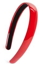 Cara Solid Headband, Size - Red