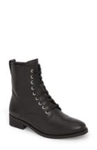 Women's Lucky Brand Hestawn Moto Bootie M - Black